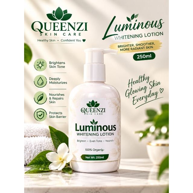 Luminous whitening lotion