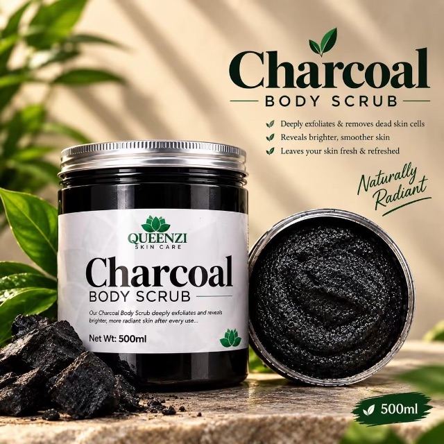 Charcoal Body scrub (B)